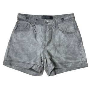 Goldsign Shorts 2 25 Gray Designer Shorts High Waist Edgy Chic Luxe Streetwear‎